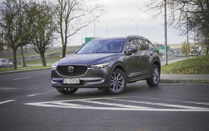 mazda Mazda CX-5 cena 117900 przebieg: 4100, rok produkcji 2021 z Białystok